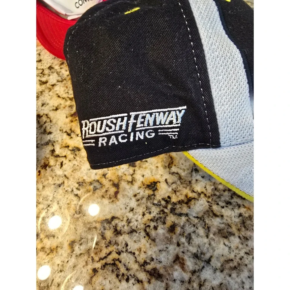 Subway Racing Cap‎ Black Yellow Gray 99 Roush Fenway NASCAR Collectible Hat